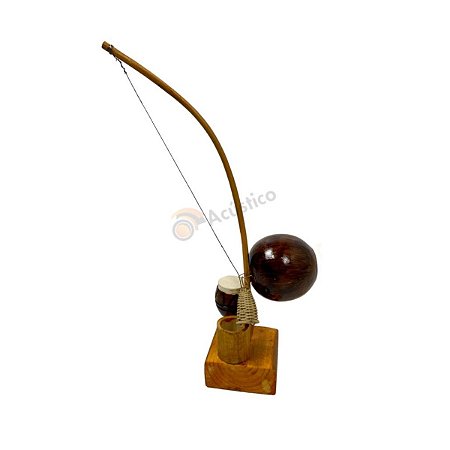 Porta Caneta Ornamento Mini Enfeite de Berimbau Capoeira